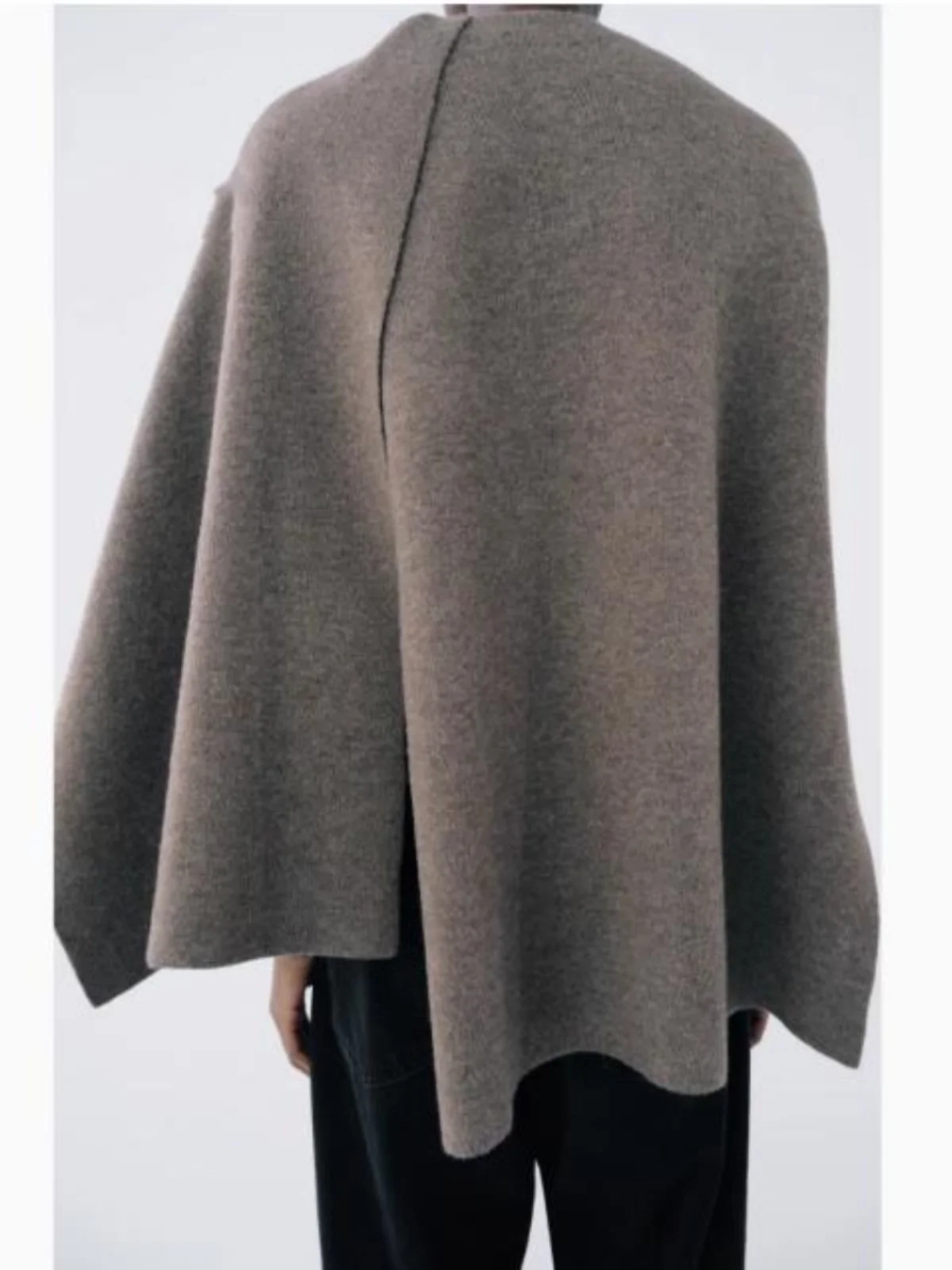 

Ladies' Lazy Loose Knitted ort Coat New Autumn Winter Design Sensation Scarf Matching Outerwear Korean Sle Commute Faion