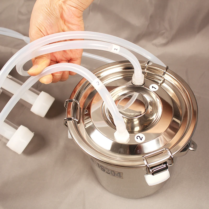 ストローゼン農機具 6L ステンレス鋼製自動牛搾乳機 ポータ - Goat Milking Machine Portable のレビューと価格