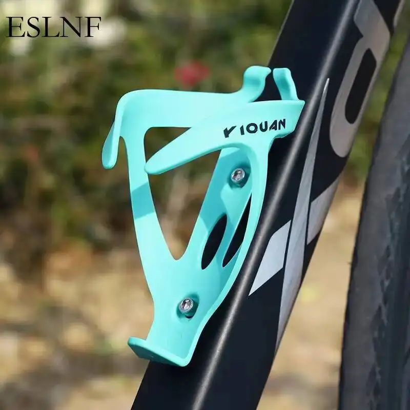 ESLNF Robuster MTB-Wasserflaschenhalter, Ultraleichter Fahrradflaschenhalter mit Gummi, Rennrad-Zubehör