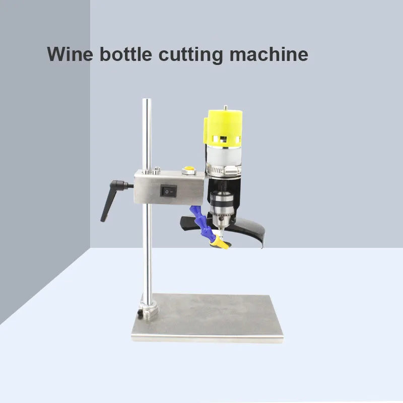 

Professional Glass Bottle Cutting Machine DIY Tools Wine Beer Cutter Making Flower Pots, Grinding, Drilling