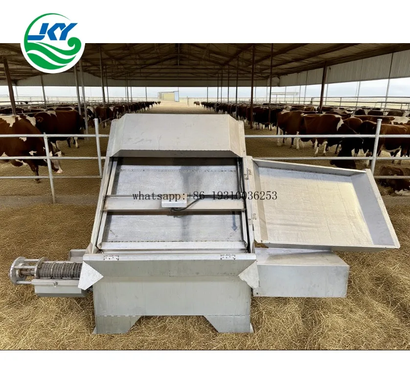 

High Quality JKY Liquid Solid Separator 0.55-1.1kw Inclined Screen Animal Dung Manure Water Filter Pump Pressure Vessel