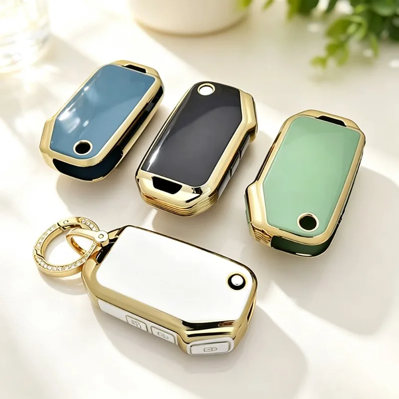 TPU Car Remote Flip Key Case Cover for Kia Sportage Ceed Xceed Sports K5 Seltos 2019-2023 Shell Holder Fob Accessories