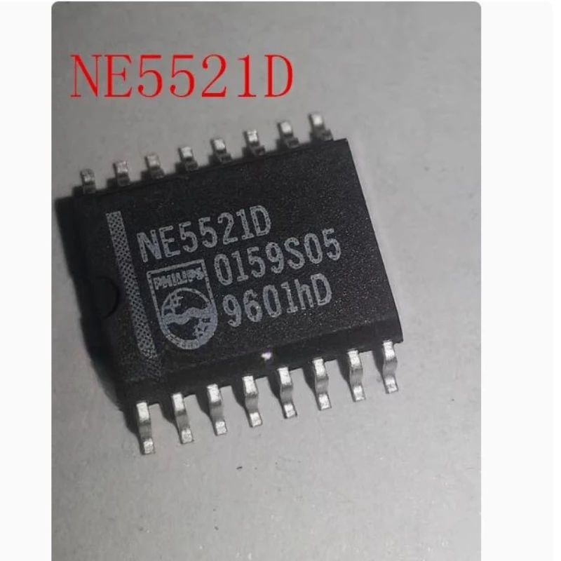 

2 шт./лот NE5521D-T IC КОНДИЦИОНЕР СИГНАЛА, PDSO16, 0,300 дюйма, ПЛАСТИК, SOL-16, Позиционный преобразователь