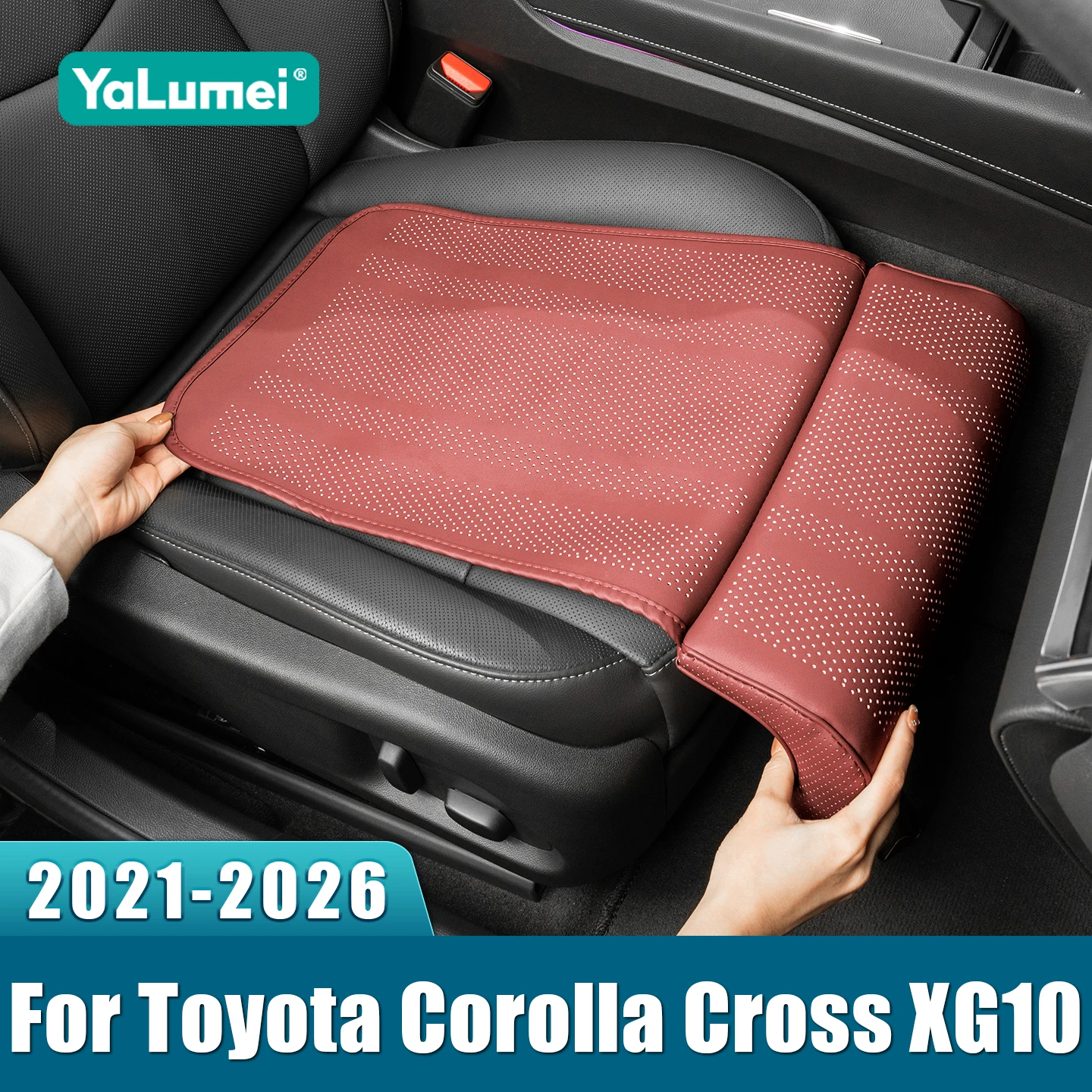 For Toyota Corolla Cross XG10 2021 2022 2023 2024 2025 2026 Universal Car Seat Leg Support Extension Mat Cushion Pad Cover