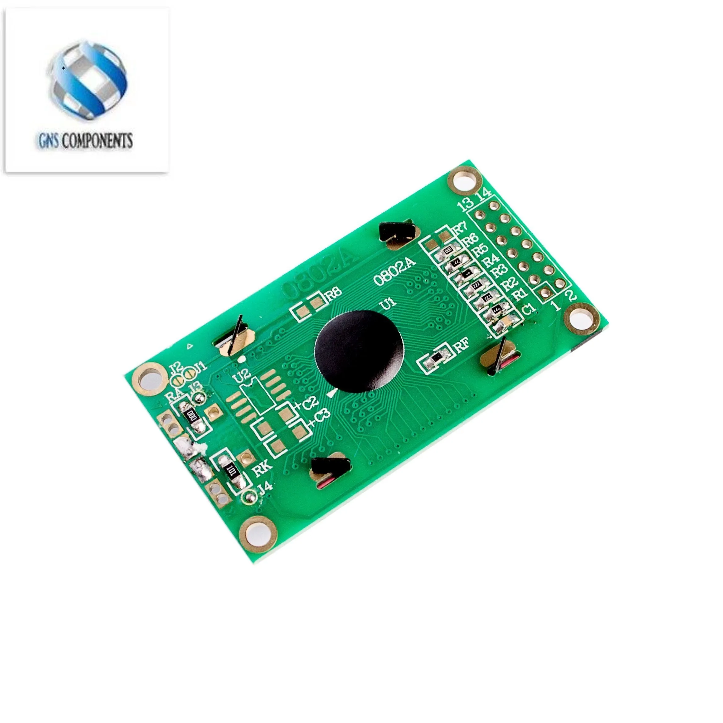 Hot Sale 8 x 2 LCD Module 0802 Character Display Screen blue or green