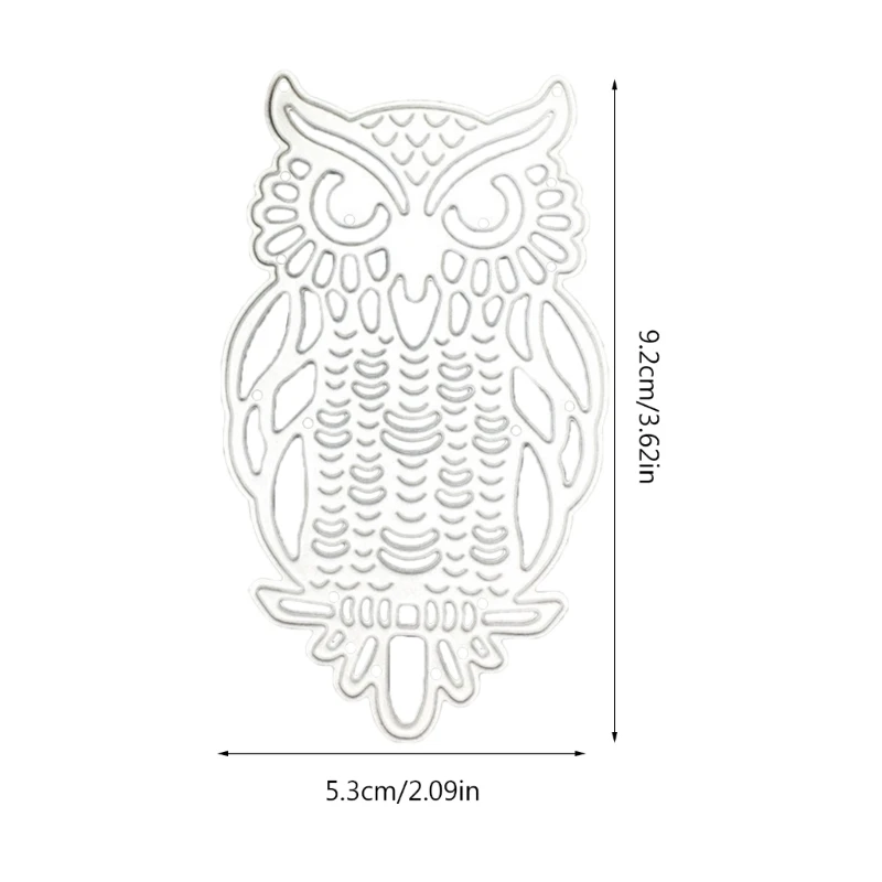 Metal Die Cuts Animal Owl Embossing Stencil Cutting Dies for Card Making Scrapbooking Paper Craft DIY Template Handmade