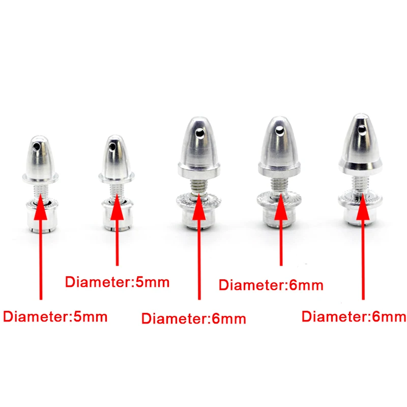 Vendita calda 5 pz/lotto RC alluminio proiettile elica supporto adattatore per motore Brushless Prop