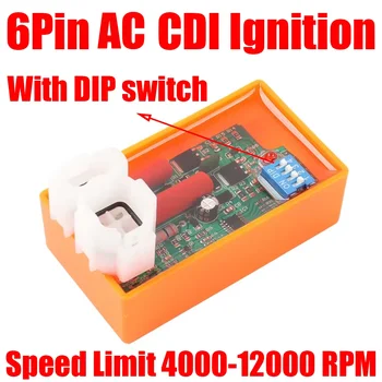 Für XLR 125 CG97 CG 125 99 97 Titan Quad Bashan 200cc ATV Einstellbare Racing AC CDI Zündsystem Geschwindigkeitsbegrenzung 4000-12000 U/min