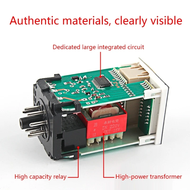 DH48S-2Z 0.01S-99H AC110V 220V DC12V 24V リピートサイクルタイマー タイムリレー