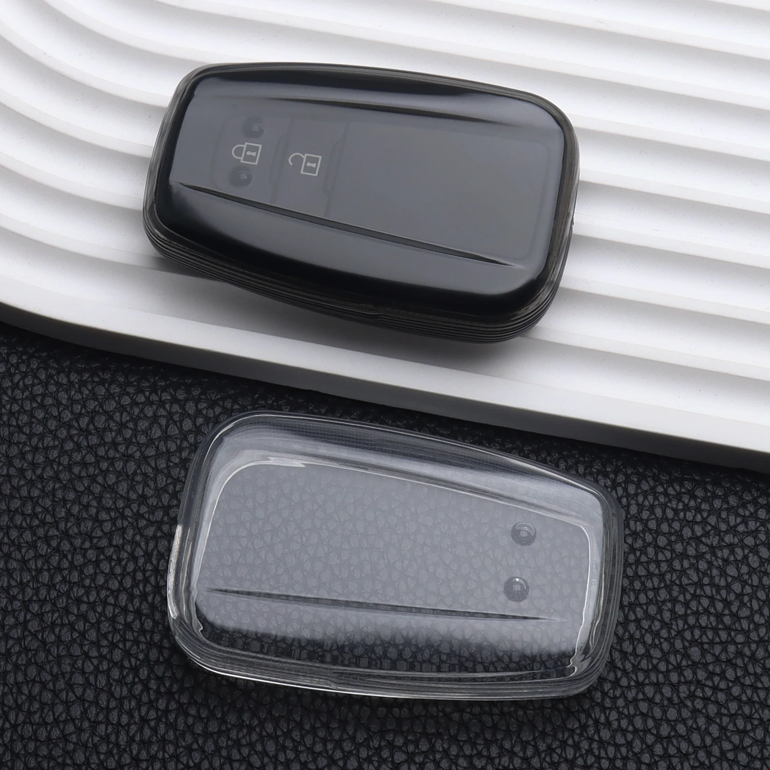

TPU Car Key Case Cover Protection Shell Fob For Toyota Prius Camry Corolla CHR C-HR RAV4 Land Cruiser Prado Altis Accessories