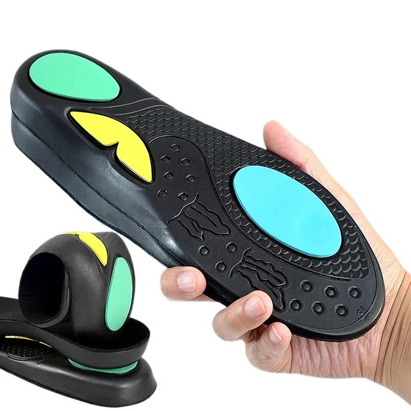 Stoßdämpfende orthopädische Einlegesohlen, atmungsaktiv, geruchshemmend, Schuhpolster, Fußgewölbe-Stützsohle, bequeme Sportschuheinlegesohle, 1 Paar/2 Paar