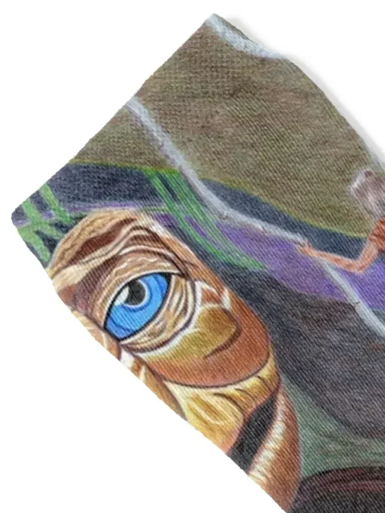 القصة التي لا نهاية لها. مورلا وأترييو. القصة التي لا تنتهي. جوارب مصممة للأرضيات الأرجنتينية مخصصة للأولاد والأطفال جوارب نسائية