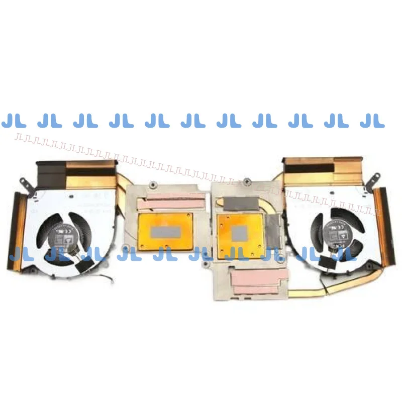 

LI + новый тепловой модуль, охлаждающий радиатор процессора и графического процессора с вентилятором для Legion 5 Pro 16IAH7 82S0