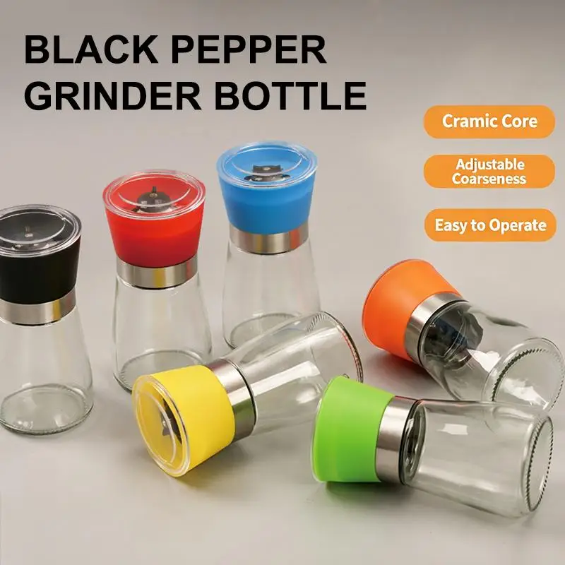 Manual Salt Pepper Grinder Coffee Grinde Pulverizer Powder Machine Steel Spice Grinder Salt Shaker Kitchen Mills Accessories