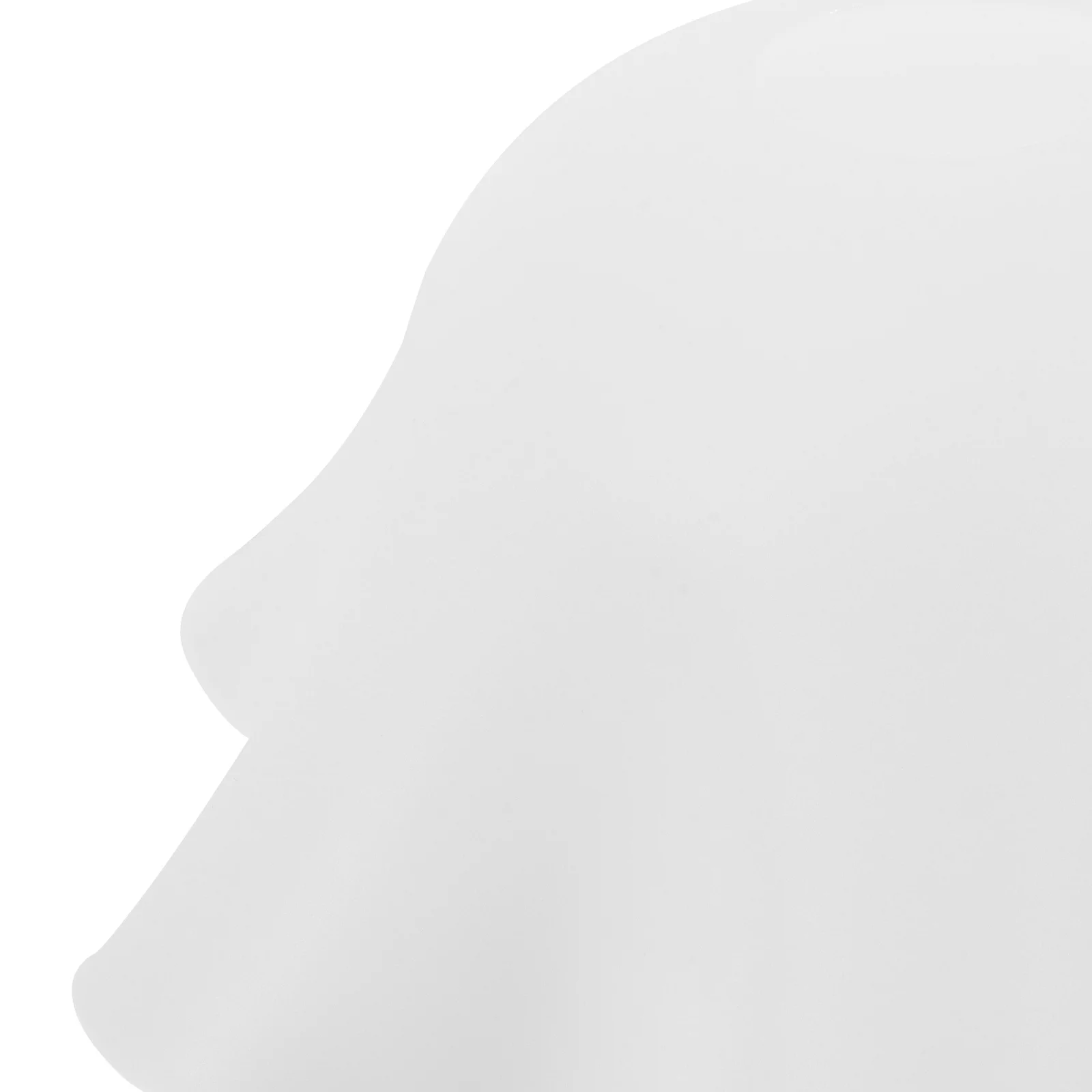 عاكس الضوء من الأكريليك لمصابيح معلقة على السقف، ضوء ناعم واقٍ لديكور المنزل، سهل إزالة غطاء مصباح أكريليك أبيض #5