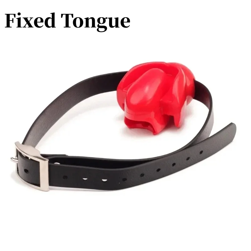 New Fixed Tongue Silicone Gag Gag Water Balloon Adult Game Yoke Bondage Couple Erotic Control Adult Erotic Product Sex Shop 18