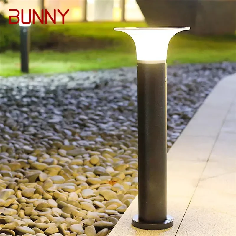 

BUNNY Contemporary Outdoor Solar Lawn Lamp LED Waterproof Villa Garden Courtyard District Residential Quarters Lawn Lamp