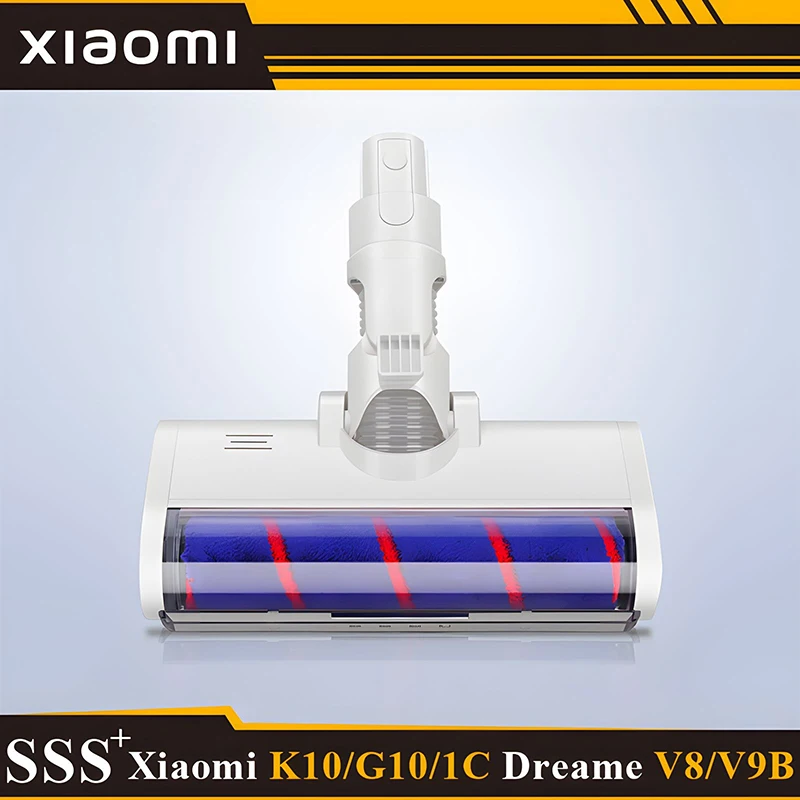 

For Xiaomi K10/G10 Xiaomi 1C Dreame V8/V9B/V9P/V11/G9 Carpet brush Vacuum Cleaner Electric Brush Head Parts