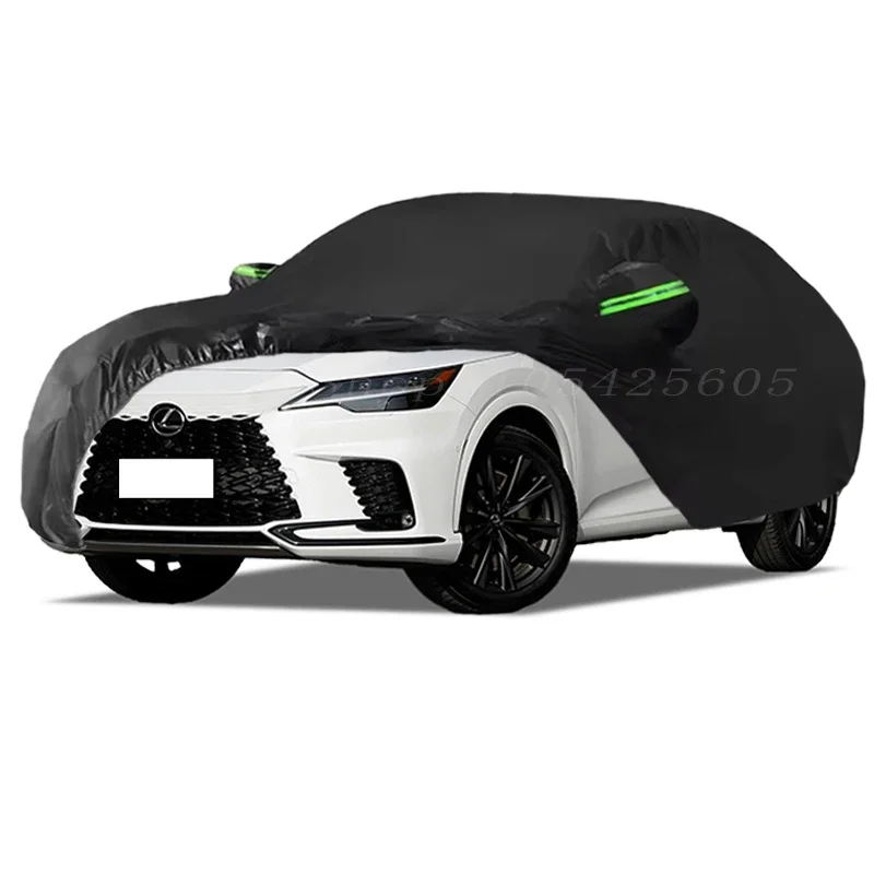 For Lexus RX Car Cover Outdoor Sun Shade Rain Snow Dust Frost Resistant Anti-UV Cover Waterproof All Weather for Automobiles