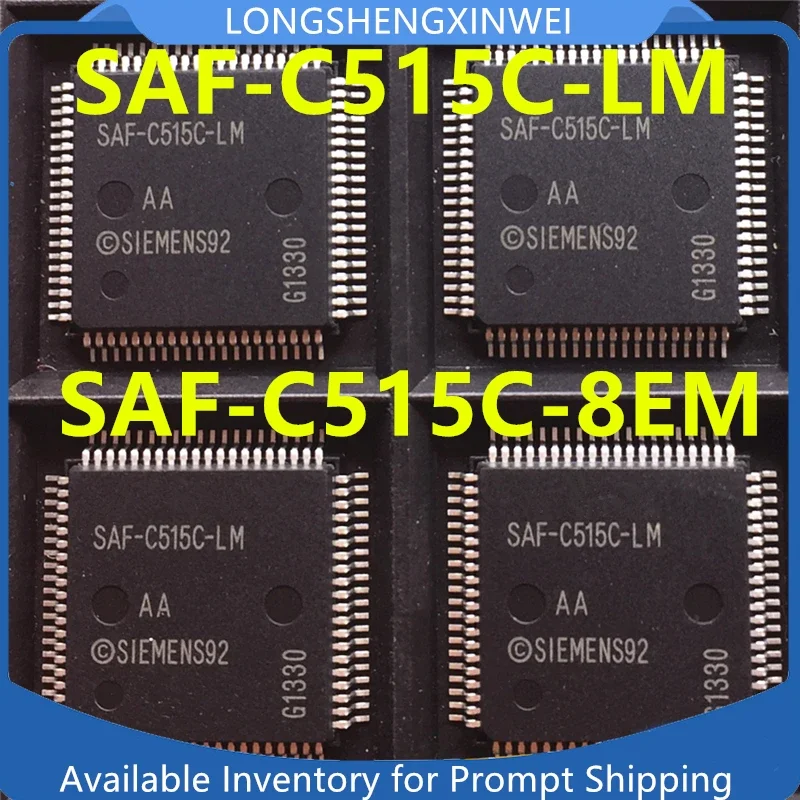 1PCS New SAF-C515C-LM SAF-C515C-8EM QFP80 Pin 8-bit Microcontroller Chip