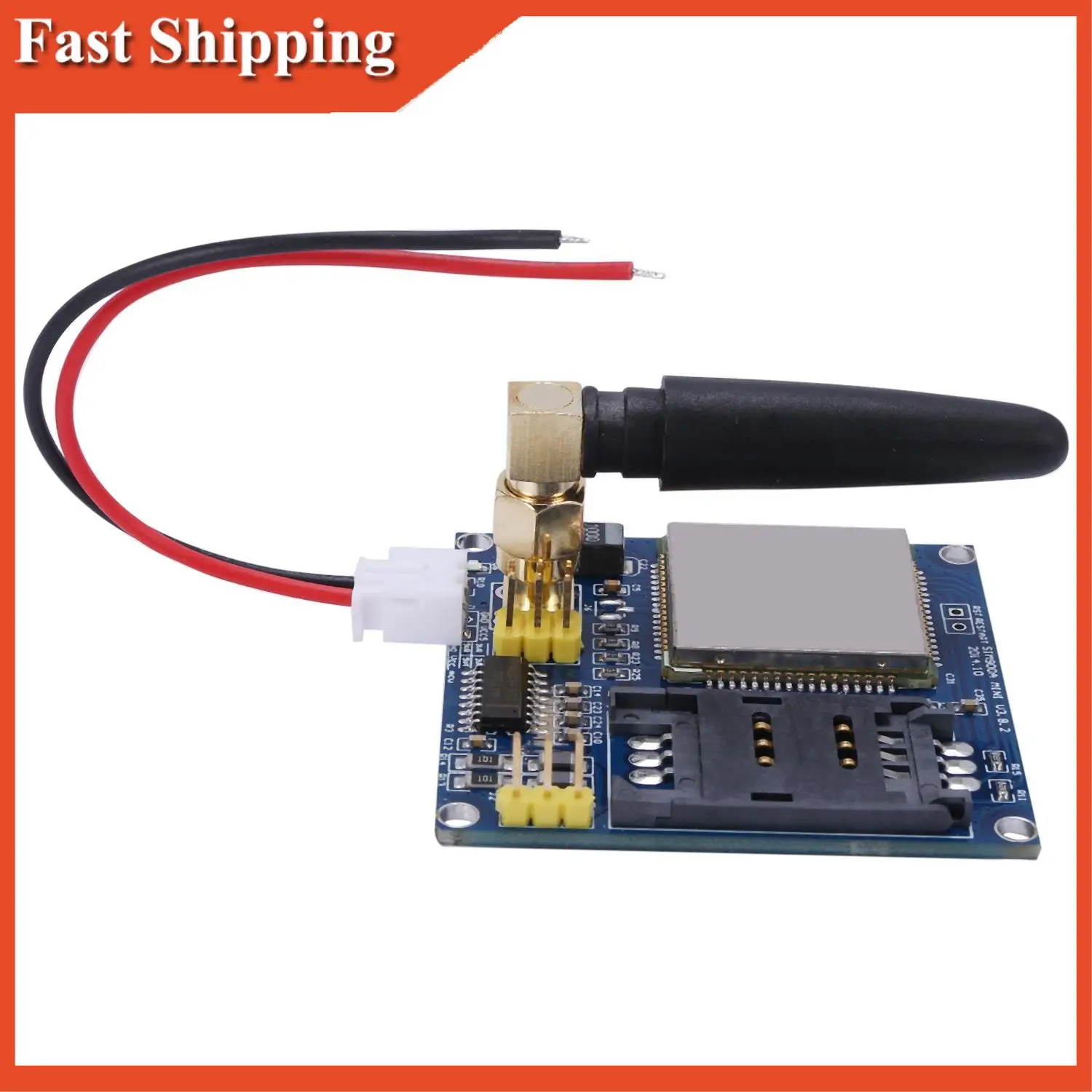 Efficient 1Pcs Sim900a Sim900 Mini V4.0 Wireless Data Transmission Module Gsm Gprs Board Kit + Antenna