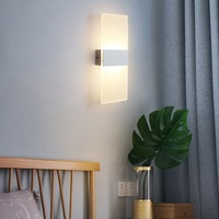 Indoor Acrylic Wall Lamp 6W Modern LED Wall Light Nordic Sconce Lamps Balcony Aisle Bedside Lights For Home Decoration