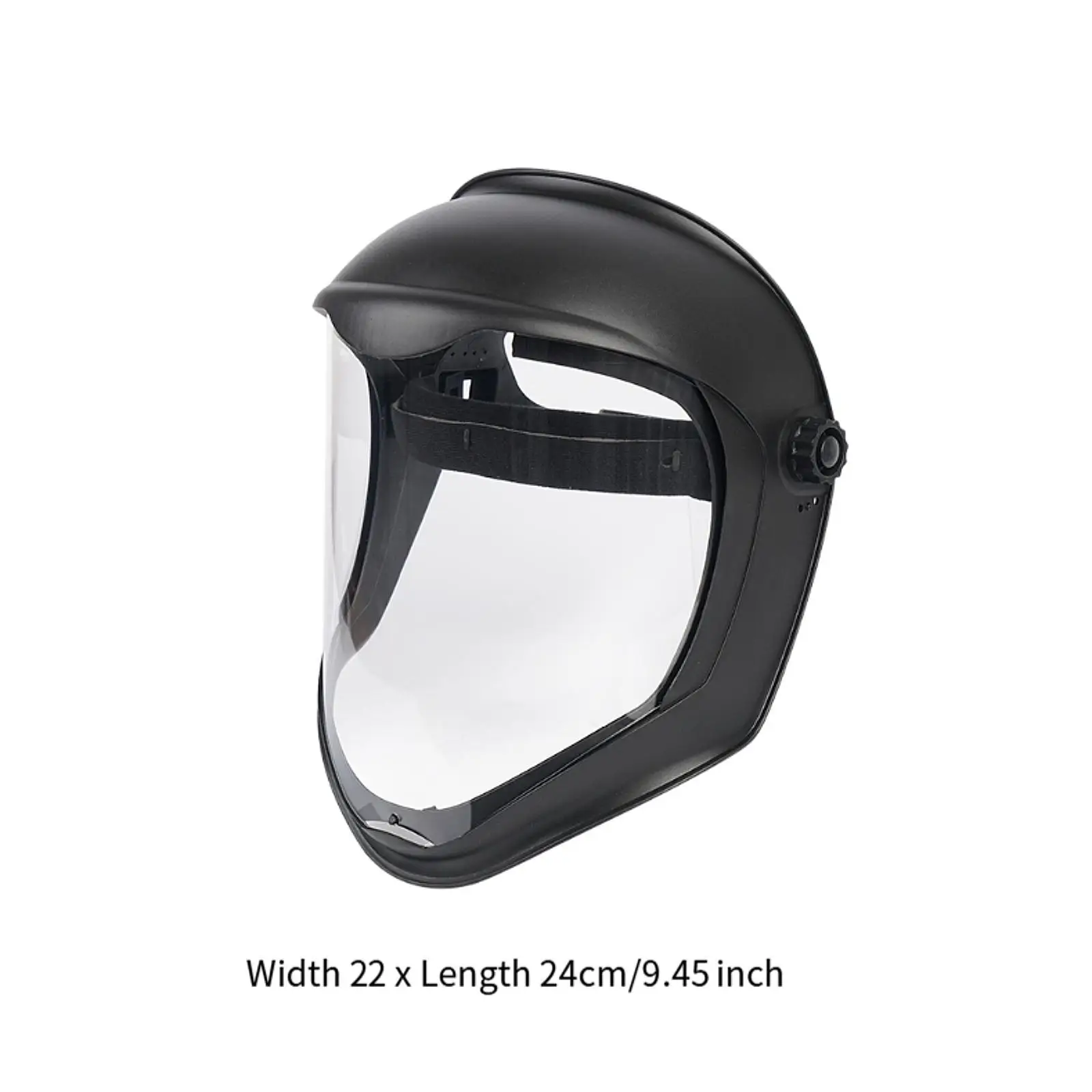 Anti Fog Full Face Shield Dustproof Clear Visor for Cutting Grinding Kitchen