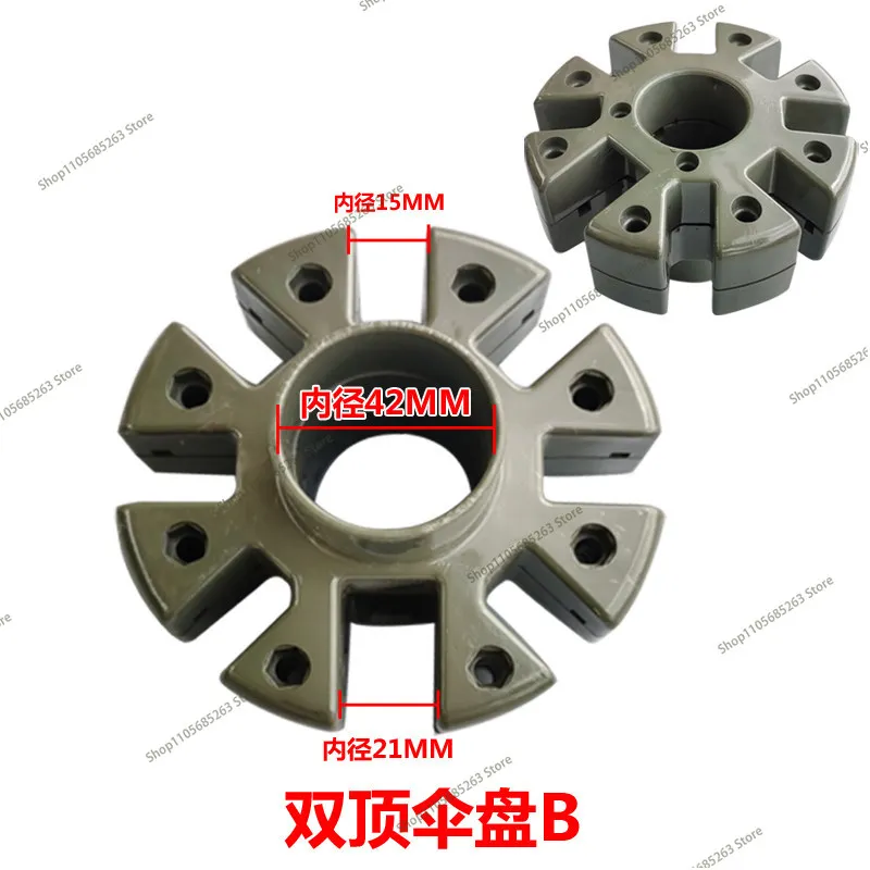 Replacement Handle Crank for Outdoor Patio Umbrella with Aluminum Alloy Shaft Rope Drive Lifting System Parts