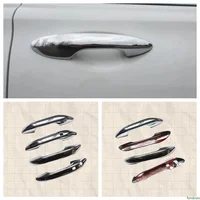 Para Hyundai I10 Grand I10 LHD 2021 2022 2023 2024 2025 cubierta cromada de manija de puerta de coche embellecedor estilo superposiciones accesorios de estilo
