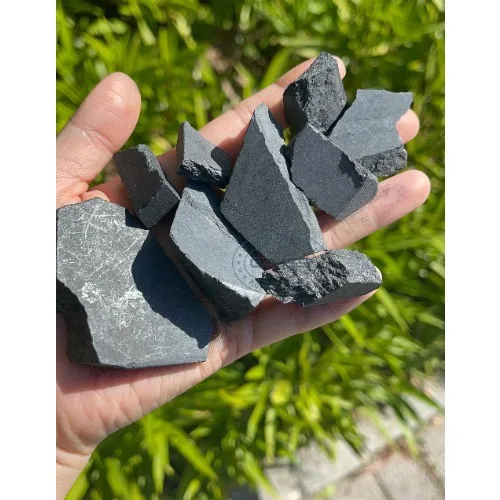 Raw Shungite Stone Raw Stones - Healing Crystals and Stones - Shungite Stone - Emf Protection Stones - Root Chakra Stones