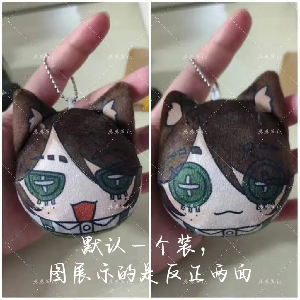 قلادة "Identity V" الأصلية "زلابية القطط التي تصدر صوتًا على كلا الجانبين فيشر وومان، سجين