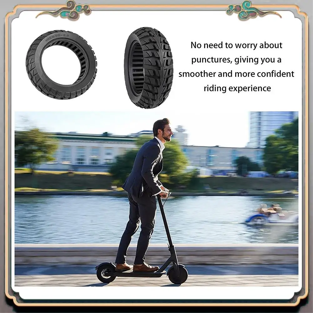 

Durable 1 Piece 10Inch 10X2.70-6.5 70/65-6.5 Tires Off-Road Anti-Skid Wear-Resistant Scooter Tubeless Tire ,1