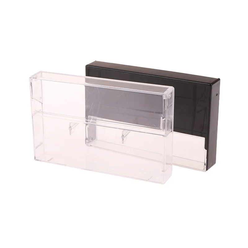 2PCS Recording Blank Cassette Tape Storage Cassette Case Radio Cassette 90 Cassette Box Storage Box