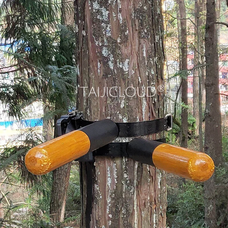 Sandbag to Wooden Dummy Wing Chun, Outdoor Park Tree Binding Spring Peg, Easy to Carry and Fast to Install