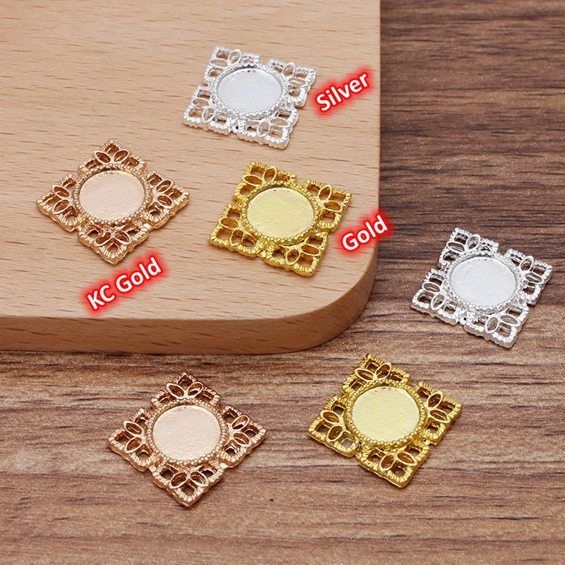 BoYuTe Wholesale Alloy Hair Crown Making Materials Factory Direct Sale DIY Hair Jewelry Accessories