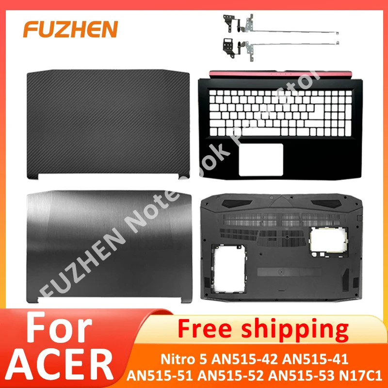   Чехол для ноутбука Acer Nitro 5 AN515-41 AN515-31 AN515-42 AN515-51 AN515-52 AN515-53 N17C1, задняя крышка ЖК-дисплея, петли передней панели