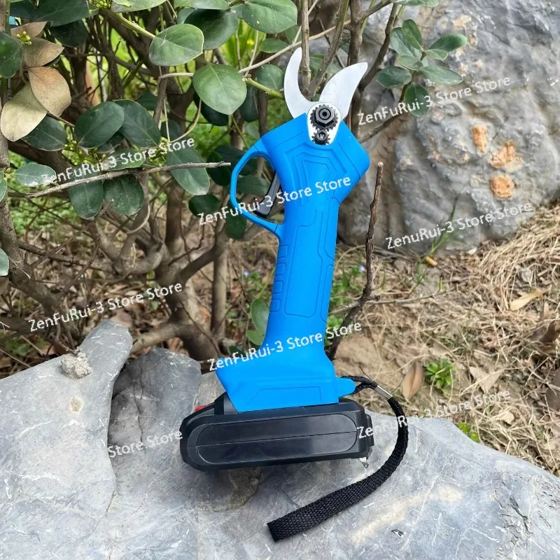 مقصات التقليم الكهربائية اللاسلكية الاحترافية، بطارية ليثيوم قابلة لإعادة الشحن، مقلم فرع شجرة 28 مم #3