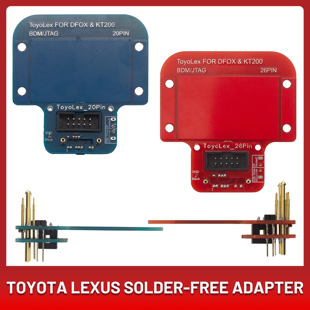 BDM JTAG Solder-Free Adapter for Toyota Lexus for ECUHELP KT200 ECU Programmer Tool KTAG KESSV3 DIMSPORT