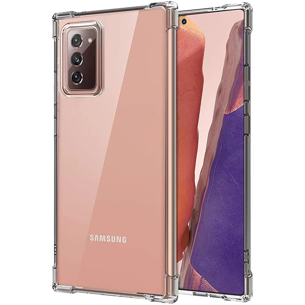 Note20 Shockproof Silicone Phone Case For Samsung Galaxy Note 20 5G Lens Protection Case for Samsung Note 20 Ultra 5G Back Cover