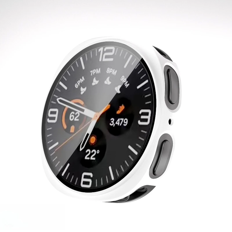 Gehärtetes Glas + Abdeckung für Samsung Galaxy Watch 9 8 40 mm 44 mm Displayschutzfolie, kratzfeste Stoßstange für Galaxy Watch 8 9 – Detail 15