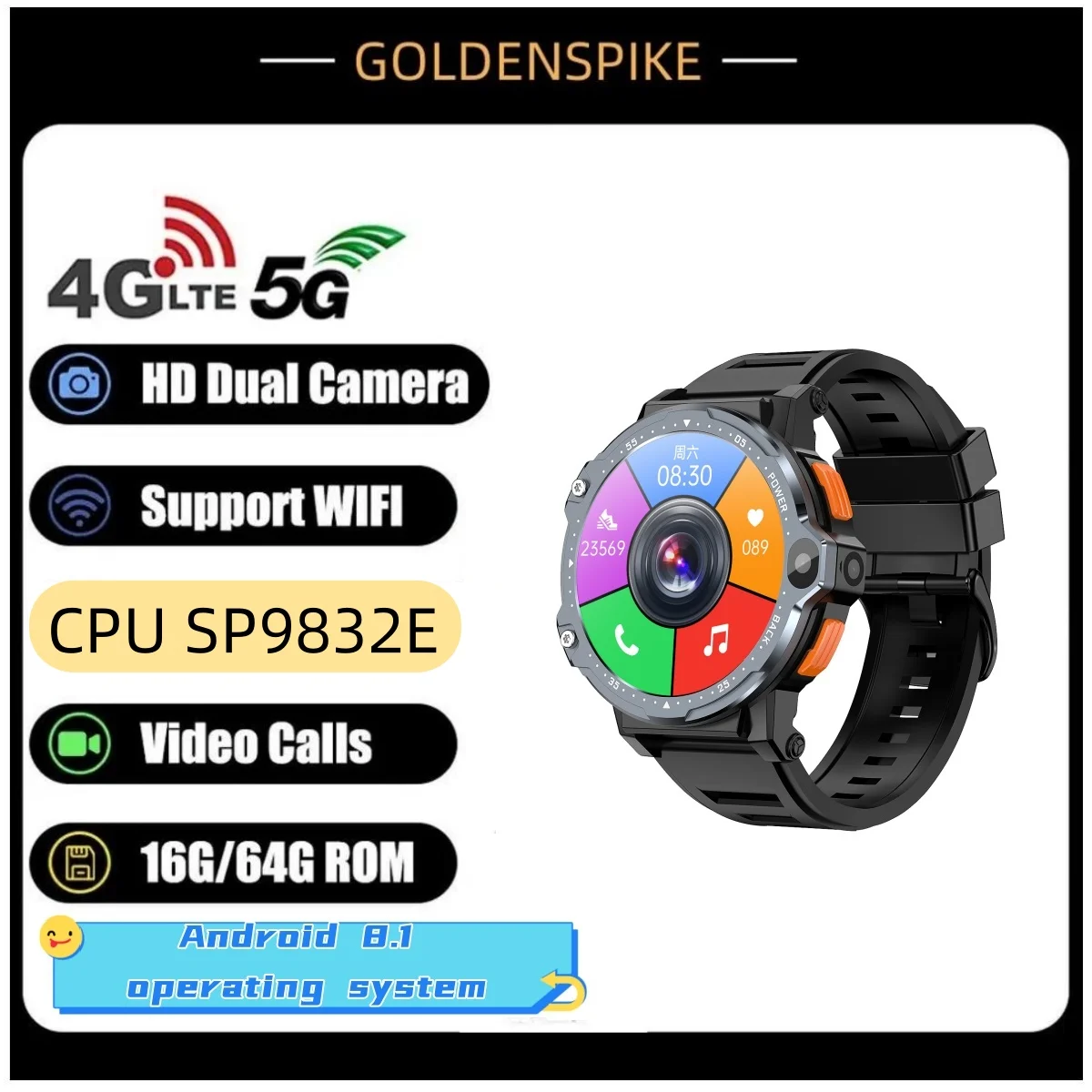 Round Dial Android Smart Watch Review: Real-World Performance of the PG999 with 4G, dual camera and calling capability