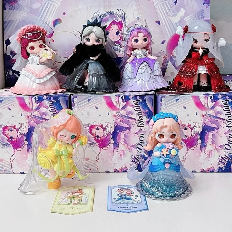 

Ziyuli My Own Wedding Series Blind Box Kawaii Ziyuli Mystery Box Action Figure Doll Model Surprise Collection Toy Birthday Gift