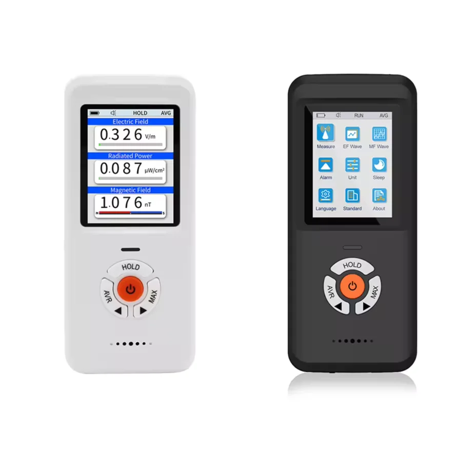 

Magnetic Radio Frequency Field Detector Digital Electromagnetic Field Radiation Detector Handheld LCD EMF Detector