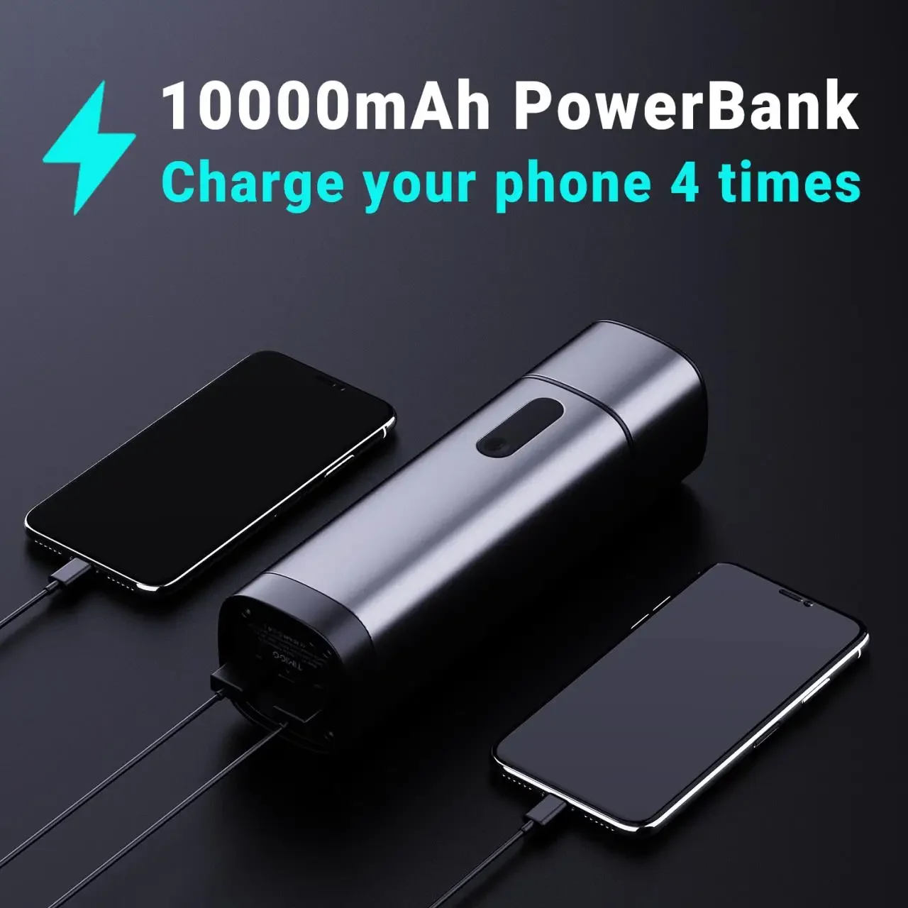 

LED Flashlight Car Jump Starter Powerful 10000mAh 60C Reliable High-rate Lithium-ion Battery 500A Peak 12V