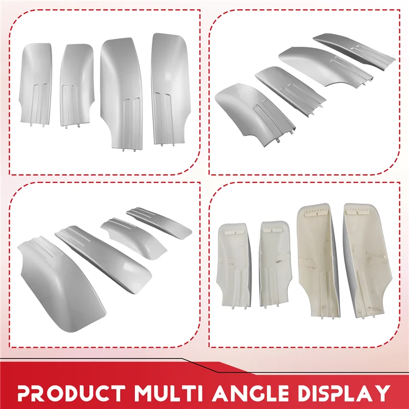 

4 шт. автомобильный внешний багажник на крышу, модернизированная торцевая крышка, купольный держатель, крышка для BMW E71 E72 X6 2008-2014