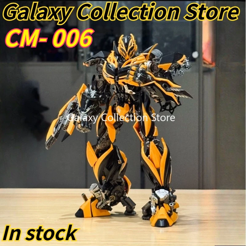 

In Stock CM-006 CM006 Transform Into 4 Big Bees, Immutable DLX Scale Deformation Toy, Alloy Model Robot
