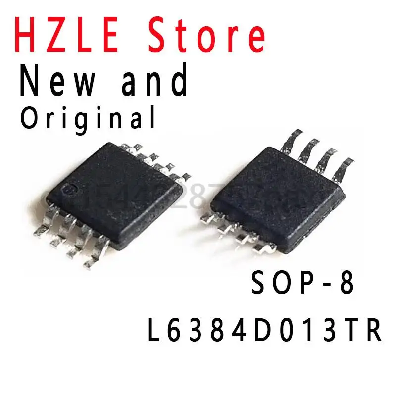 5PCS New and Original  L6384 L6384D  SOP-8 RONNY IC L6384D013TR