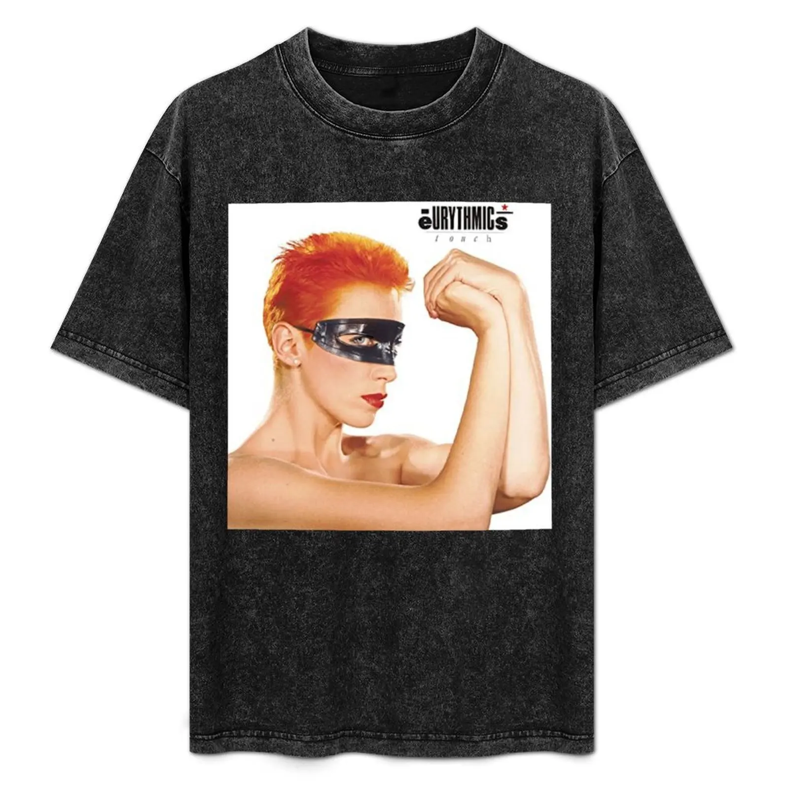 

Eurythmics T-Shirt Basic Solid Color Short Sleeve Cotton Top