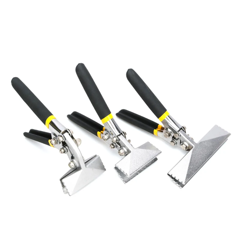Multifunctional Folding Pliers Sheet Metal Bending Pliers Straight Handle Hand Seamer Crimping Folding Household Tools