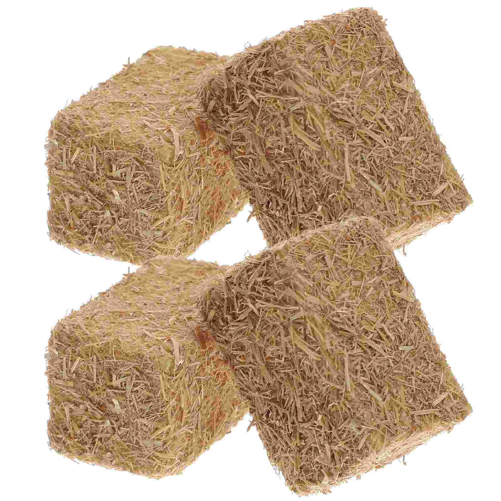 Hay Decoration Fall Bales Mini Haystack Accessories Simulated Travel Table Decorations